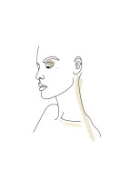 Female Face Sketch | Crea il tuo poster