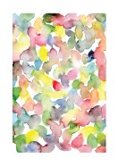 Colorful Abstract Watercolor Art | Crea il tuo poster