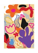 Colorful Shapes Art | Crea il tuo poster