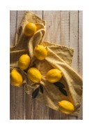 Lemons On Table | Crea il tuo poster