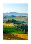 Tuscany Landscape View | Crea il tuo poster