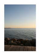 View Of The Ocean In Sunset | Crea il tuo poster