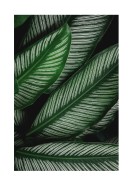 Green Leaves Pattern | Crea il tuo poster