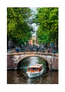 Canal In Amsterdam | Crea il tuo poster