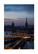 Stockholm By Night | Crea il tuo poster