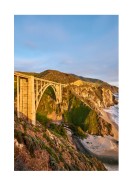 Bixby Creek Bridge On Highway One | Crea il tuo poster