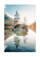 Calm Lake At Sunset | Crea il tuo poster