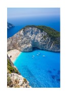 Navagio Beach In Greece | Crea il tuo poster