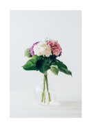 Hydrangea Flowers In Vase | Crea il tuo poster