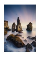 Sunrise At Coastline In Iceland | Crea il tuo poster