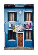 Old Blue Building | Crea il tuo poster