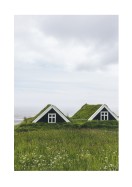 Farmhouses In Iceland | Crea il tuo poster