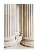 Row Of Marble Columns | Crea il tuo poster