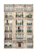 Building Facades In Paris | Crea il tuo poster
